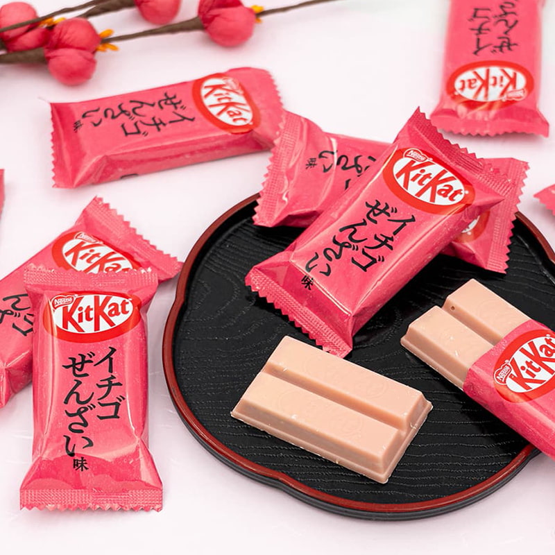 KitKat Strawberry Zenzai Flavor from Japan