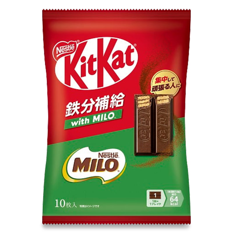 Collaboration between Milo and KitKat