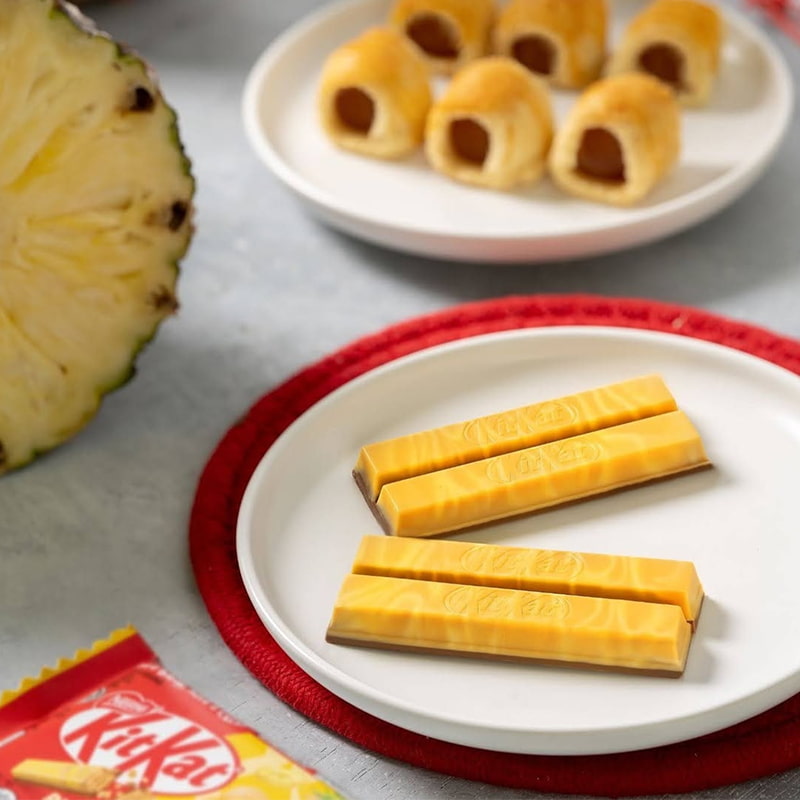 KitKat Pineapple Tart Flavor from Malaysia, special for Chinese New Year